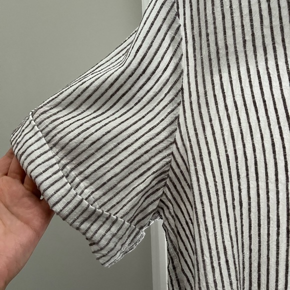 French Connection Summer Tie Front Top - Picture 2 of 5